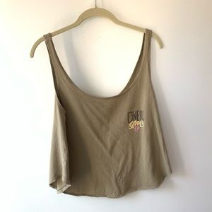 NWOT O’Neill Tank Top | Loose fit | Flowy | Relaxed | Raw edge